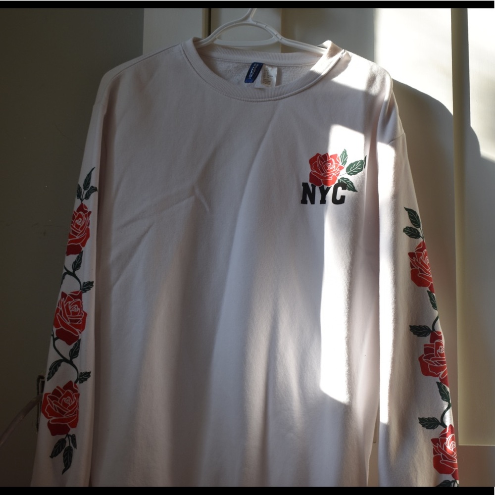 White Long Sleeved Shirt